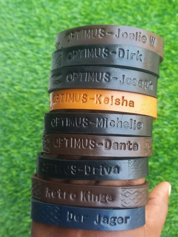 Customised Leather Bracelets