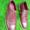 Wing-Tip Brogued Oxford Shoes - Image 2