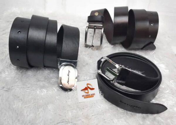 Black Leather Belts