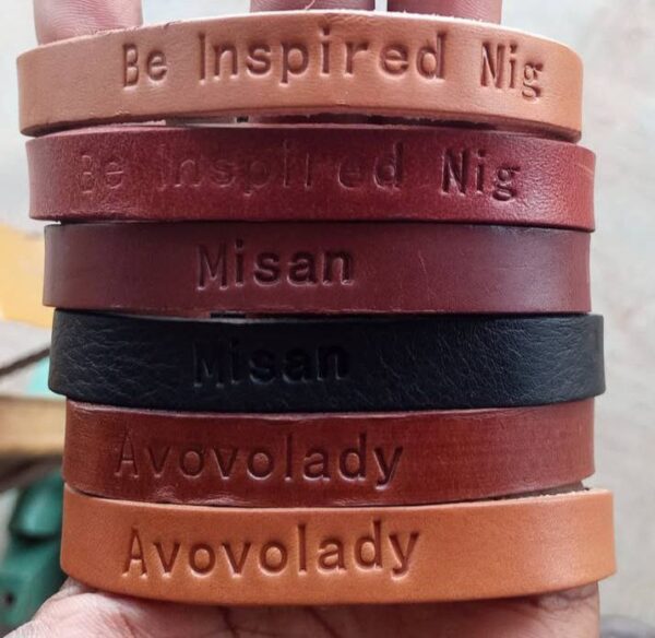 Custom-made Leather Bracelets