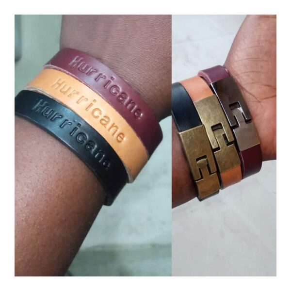 Custom-made Leather Bracelets